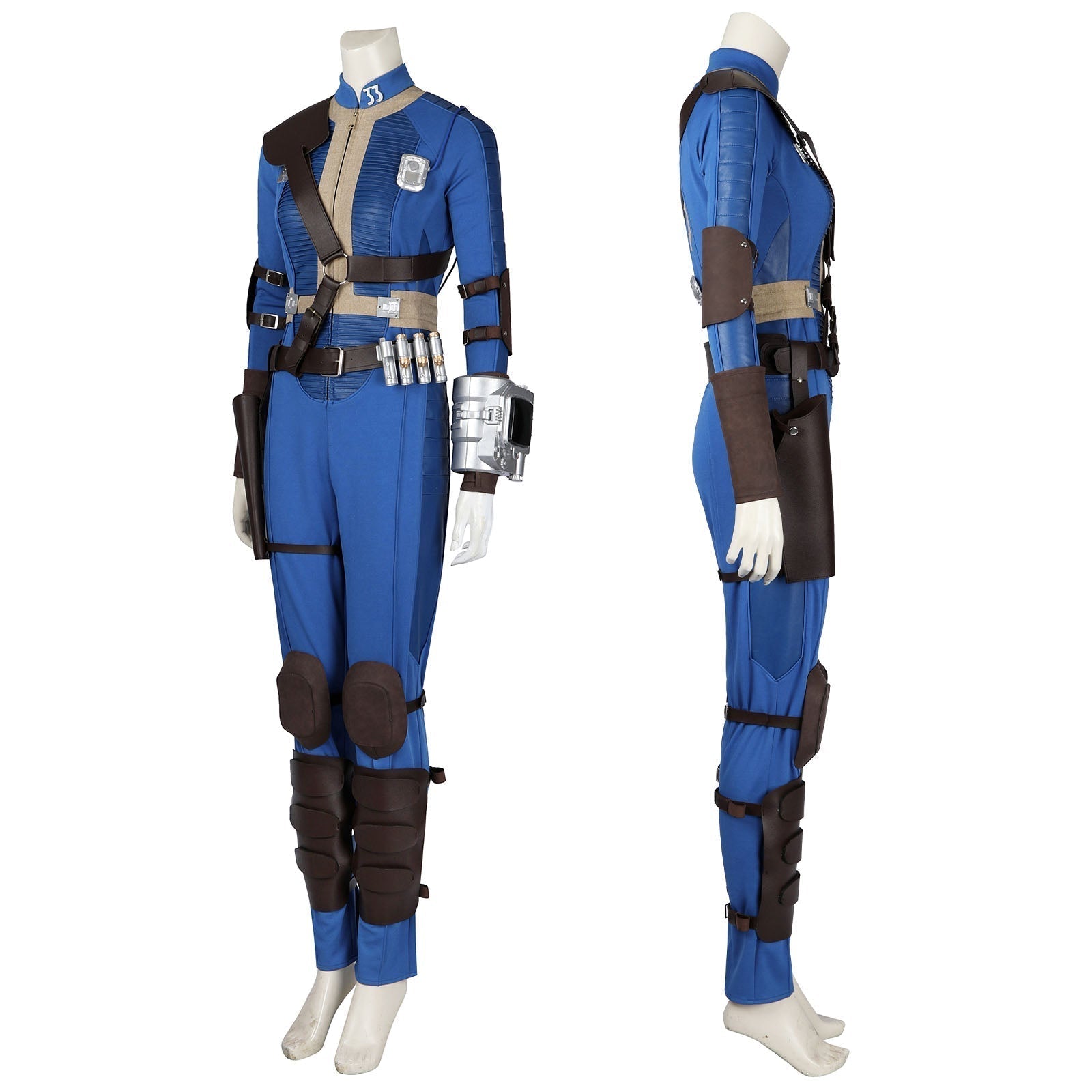Fallout Vault Season 1 Lucy #33 Female Uniform Full Set Cosplay Costumes