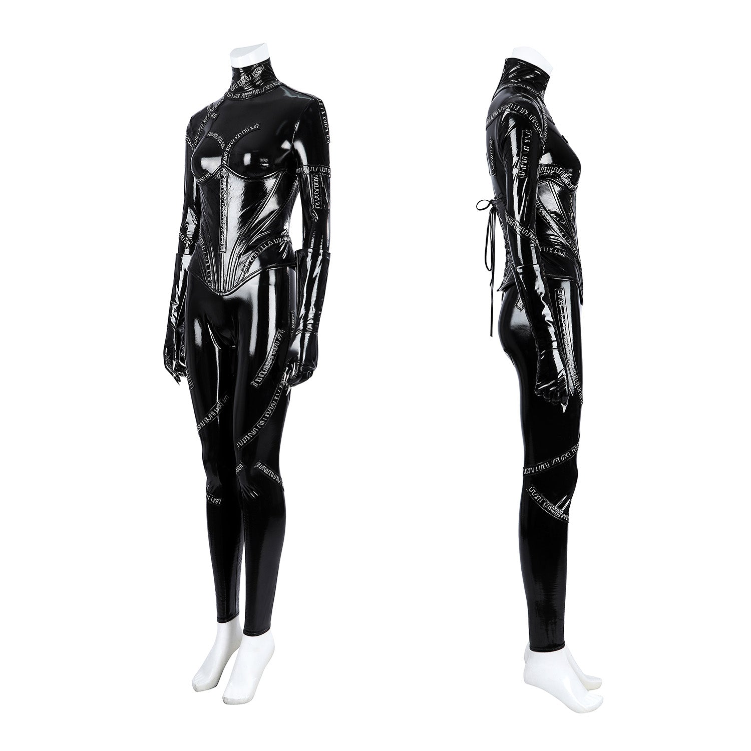Batman Returns Cat Women Selina Kyle Jumpsuit Cosplay Costumes