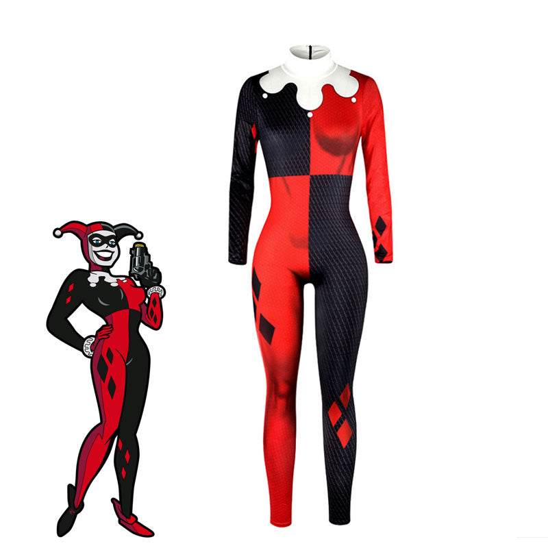 The Suicide Squad Birds of Prey Harley Quinn Ribbon Outfits Cosplay Costumes