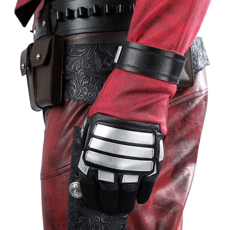 Marvel Deadpool 3 Wolverine and Deadpool Cowboypool Cosplay Costume