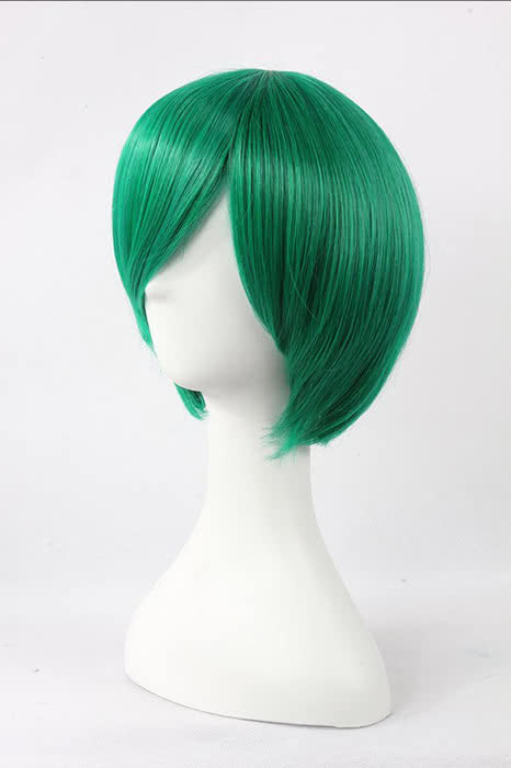 30cm Green Straight Hitman Reborn Fran Cosplay Wig