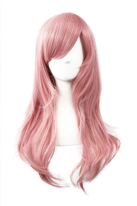 65cm Pink Hitman Reborn Bianchi Cosplay Wig