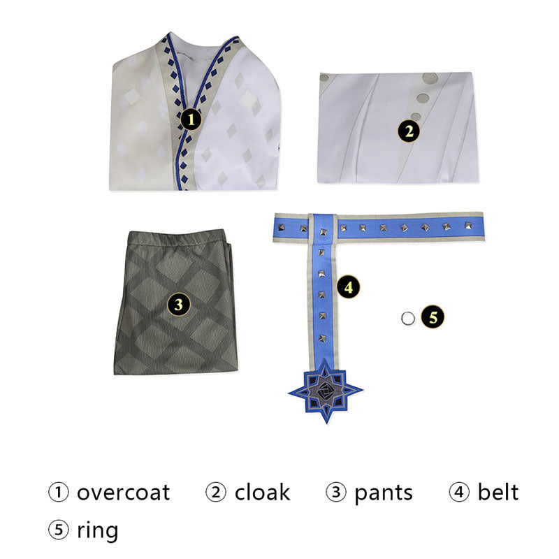 Movie Wish King Magnifico Fullset Cosplay Costumes