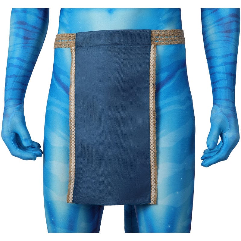 Movie Avatar 2 The Way of Water Jake Sully Cosplay Costume