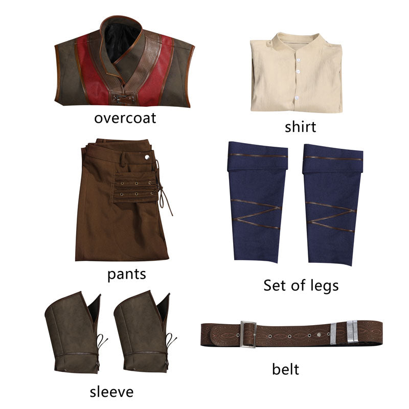 Baldur's Gate 3 Wyll Cosplay Costumes