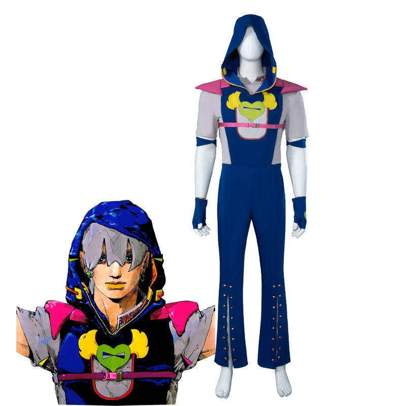 JoJo's Bizarre Adventure The JOJOLands Jodio Joestar Cosplay Costumes