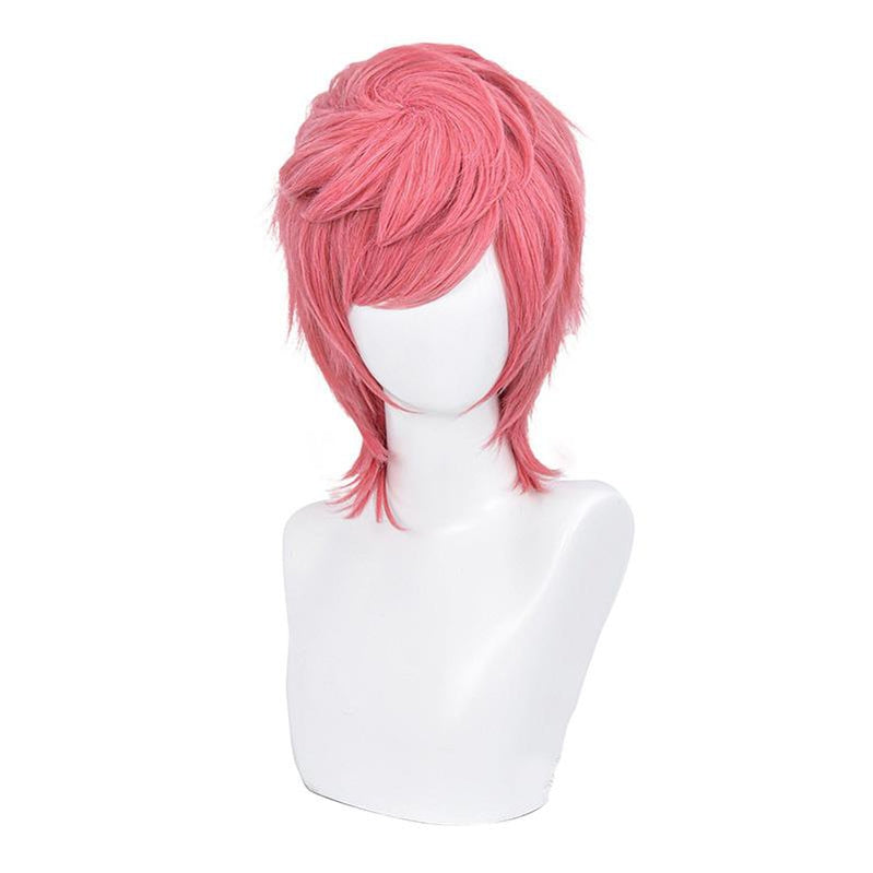 Golden Wind Trish Una Long Pink Cosplay Wig JoJo's Bizarre Adventure Cosplay