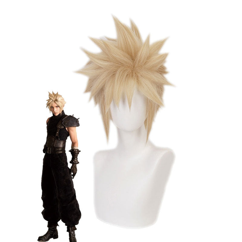 Final Fantasy VII Remake FF7 Female Cloud Strife Cosplay Wigs