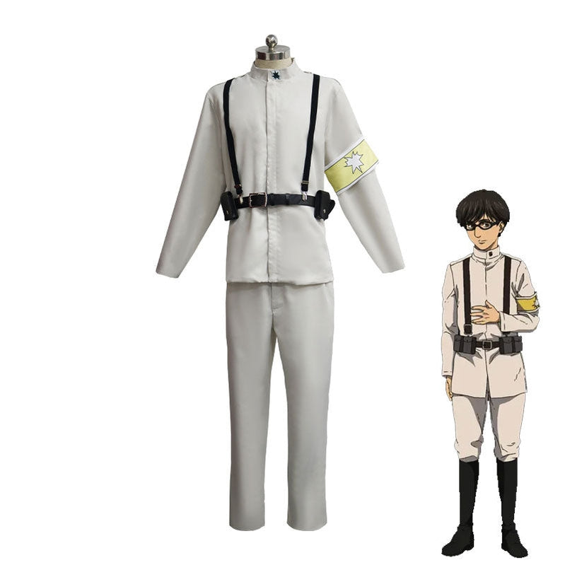 Attack on Titan 4 Season Udo Uniform Set Cosplay Costumes