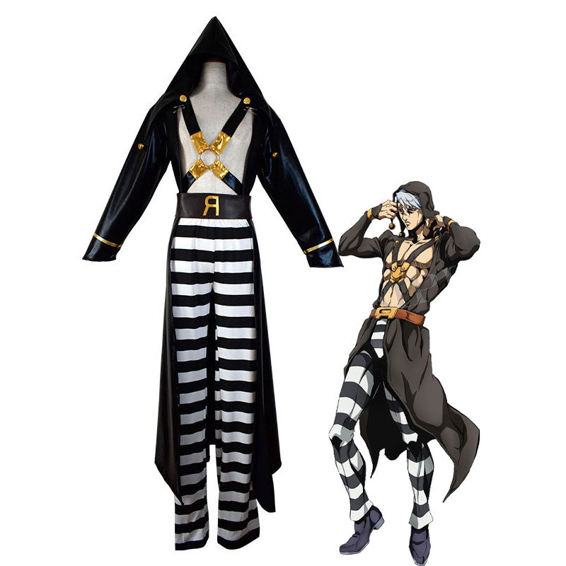 JoJo's Bizarre Adventure: Golden Wind Risotto Nero Cosplay Costumes