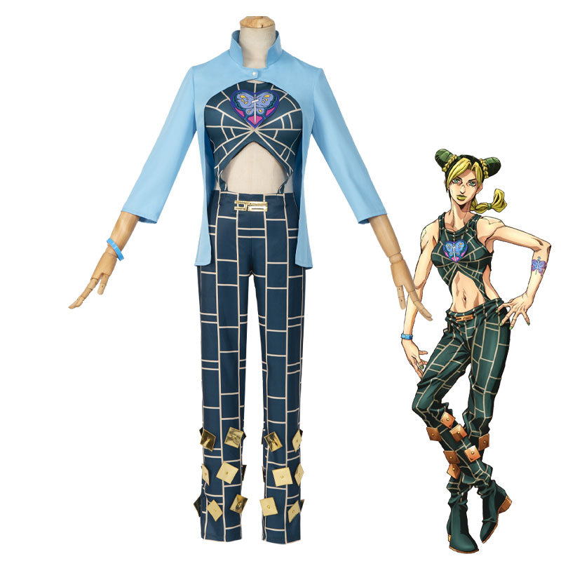 JoJo's Bizarre Adventure: Stone Ocean Jolyne Cujoh Cosplay Costume
