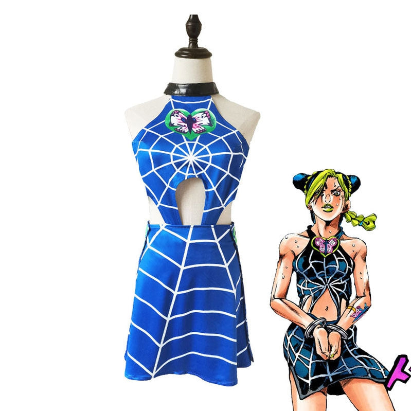 JoJo's Bizarre Adventure Stone Ocean Jolyne Cujoh Dress Cosplay Costume