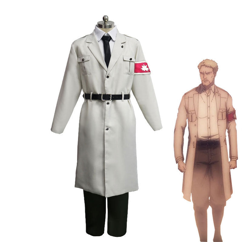Attack on Titan 4 Season Reiner Braun Uniform Set Cosplay Costume