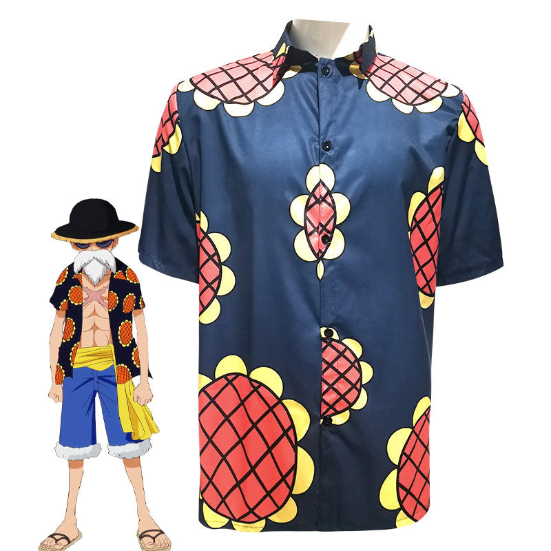 One Piece Monkey D. Luffy Sunflower Shirt Cosplay Costumes