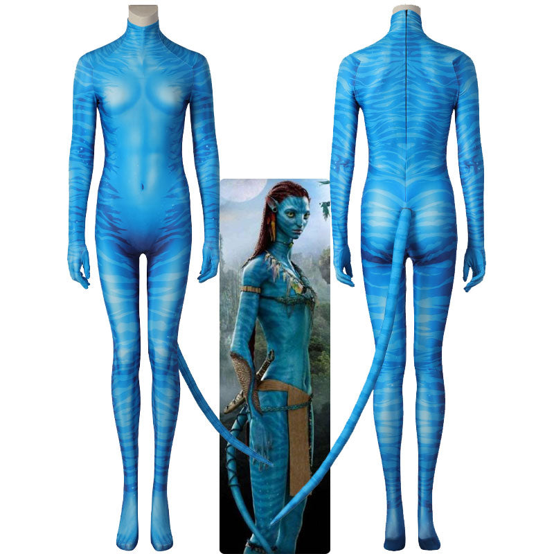 Avatar 2 The Way of Water Neytiri Jumpsuit Cosplay Costumes