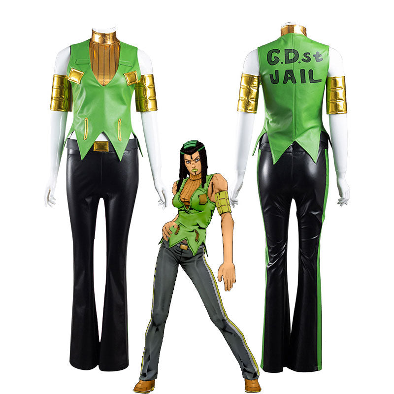 JoJo's Bizarre Adventure Ermes Costello Cosplay Costumes