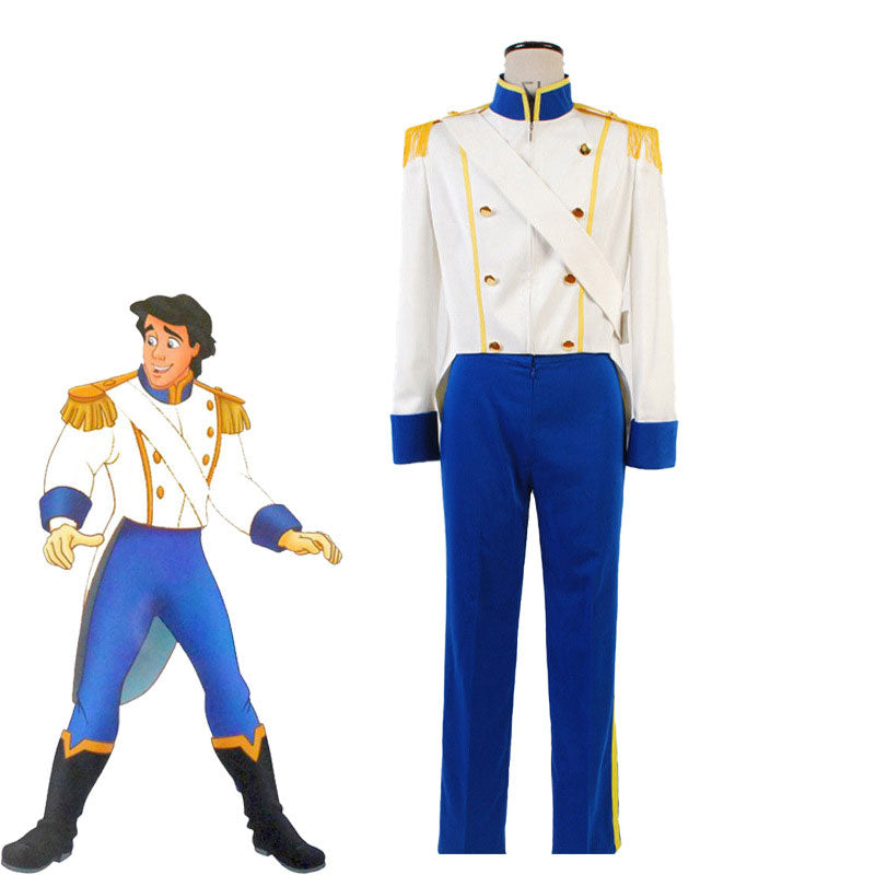 The Little Mermaid Prince Eric Cosplay Costumes