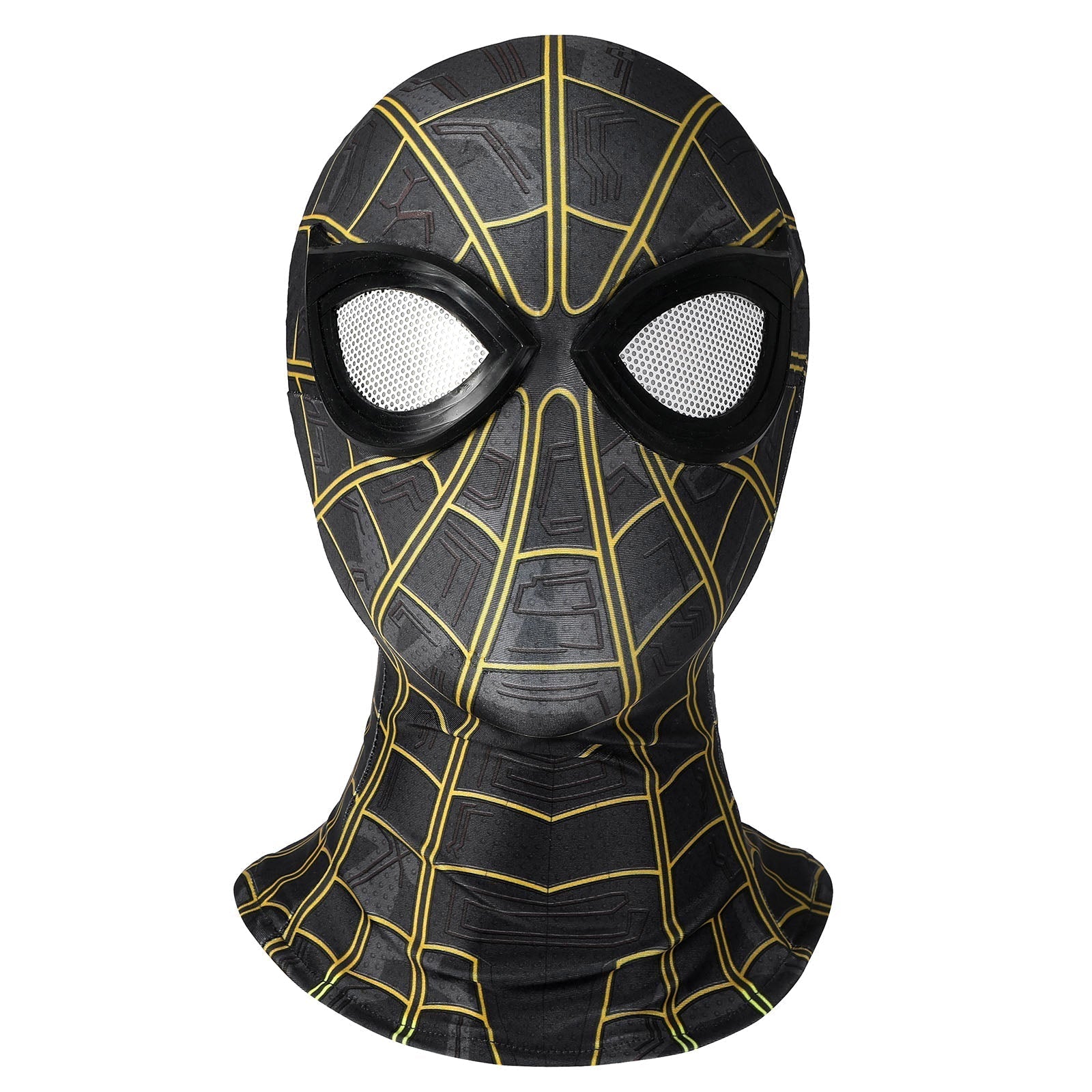 Spider-Man 3 No Way Home Peter Parker Black Gold Suit Jumpsuit Costumes