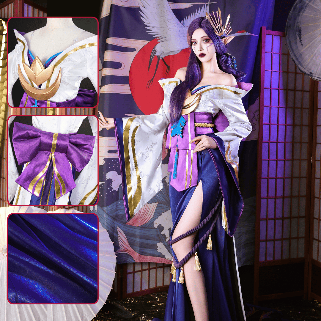 Ready To Ship omgcos LOL Spirit Blossom Morgana Cosplay Costume