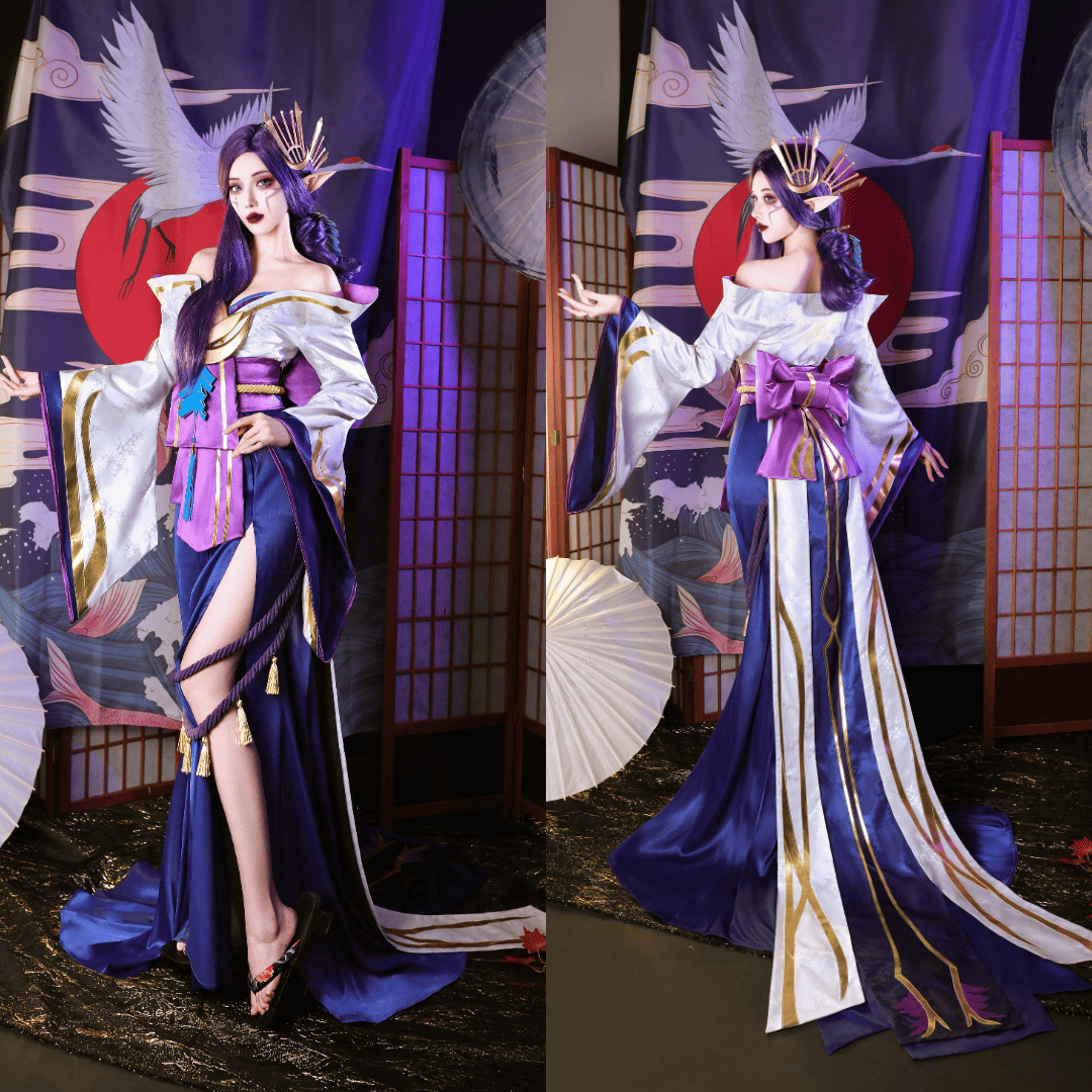 Ready To Ship omgcos LOL Spirit Blossom Morgana Cosplay Costume