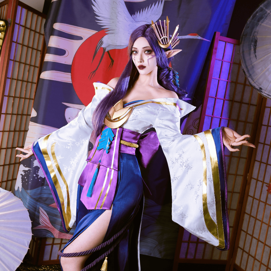 Ready To Ship omgcos LOL Spirit Blossom Morgana Cosplay Costume