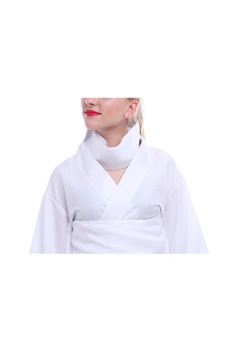 Nurarihyon no Mago Anime Cosplay Costumes White Printed Kimonos