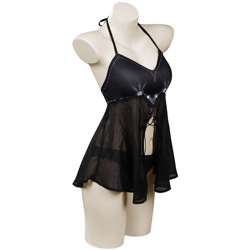 Nier: Automata 2B YoRHa No.2 Type B Swimsuit Cosplay Costumes