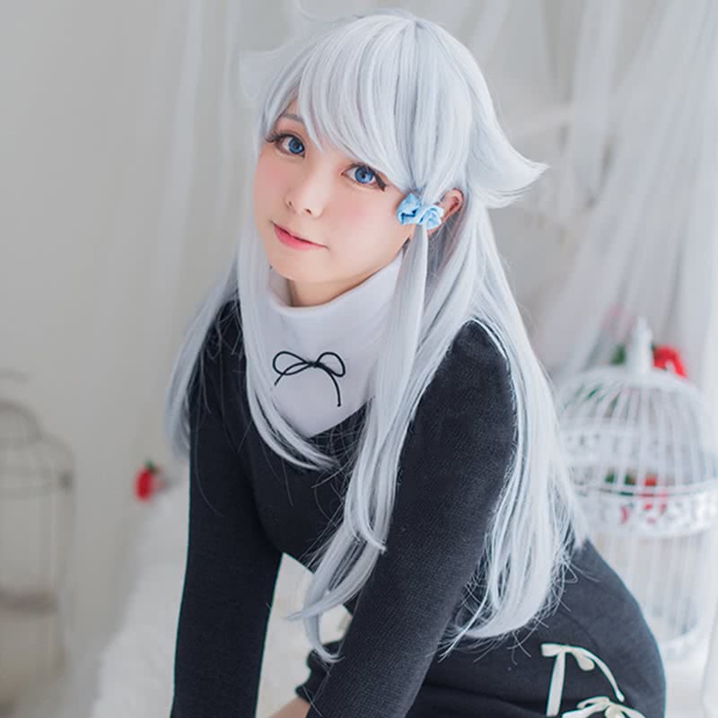 A Sister's All You Need Im¨to Sae Ireba Ii.Nayuta Kani Silver Anime Cosplay Wigs