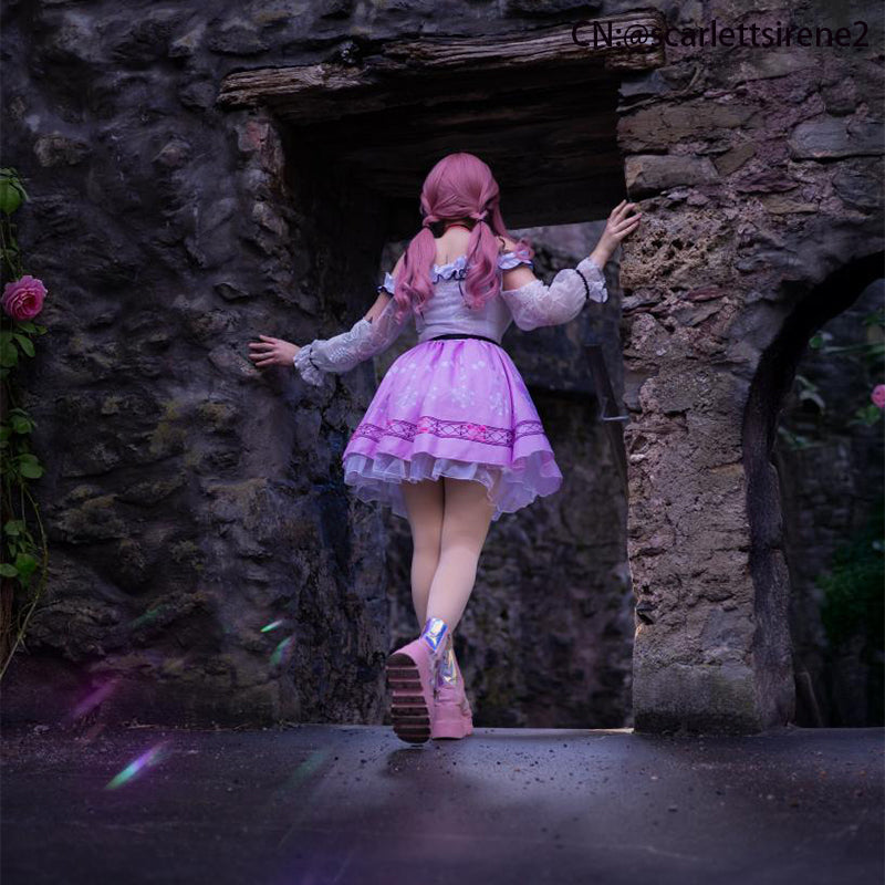 Infinity Nikki Pink Dress Cosplay Costume