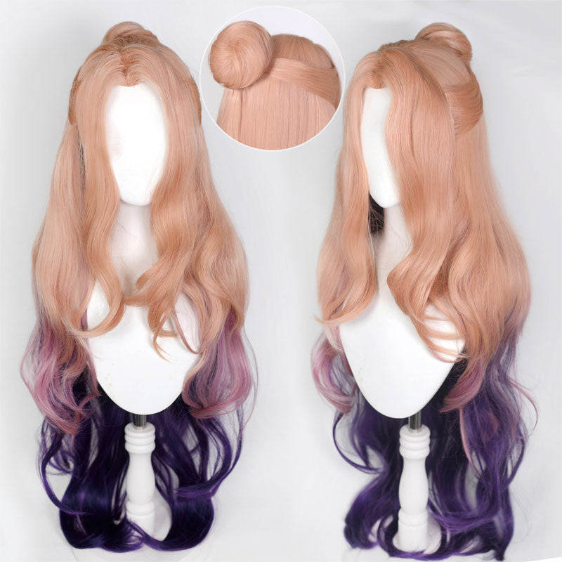 LOL Prestige Ocean Song Seraphine Gradient Cosplay Wigs