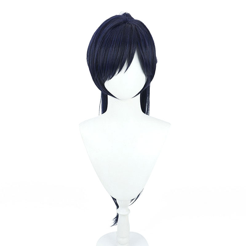 Genshin Impact Scaramouche Single Ponytail Cosplay Wig
