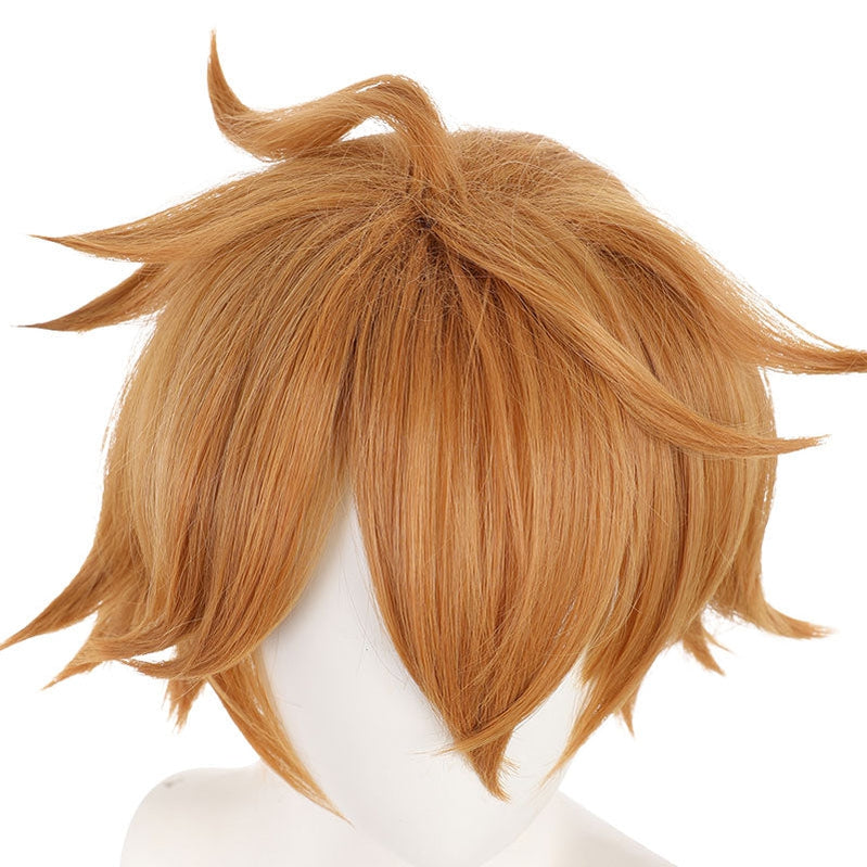 Genshin Impact Tartaglia Brown Cosplay Wigs