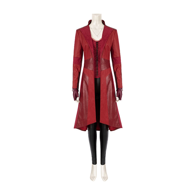 Captain America Civil War Scarlet Witch Wanda Maximoff Cosplay Costume