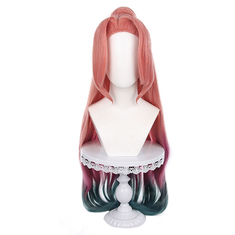 LOL Prestige Ocean Song Seraphine Cosplay Wigs
