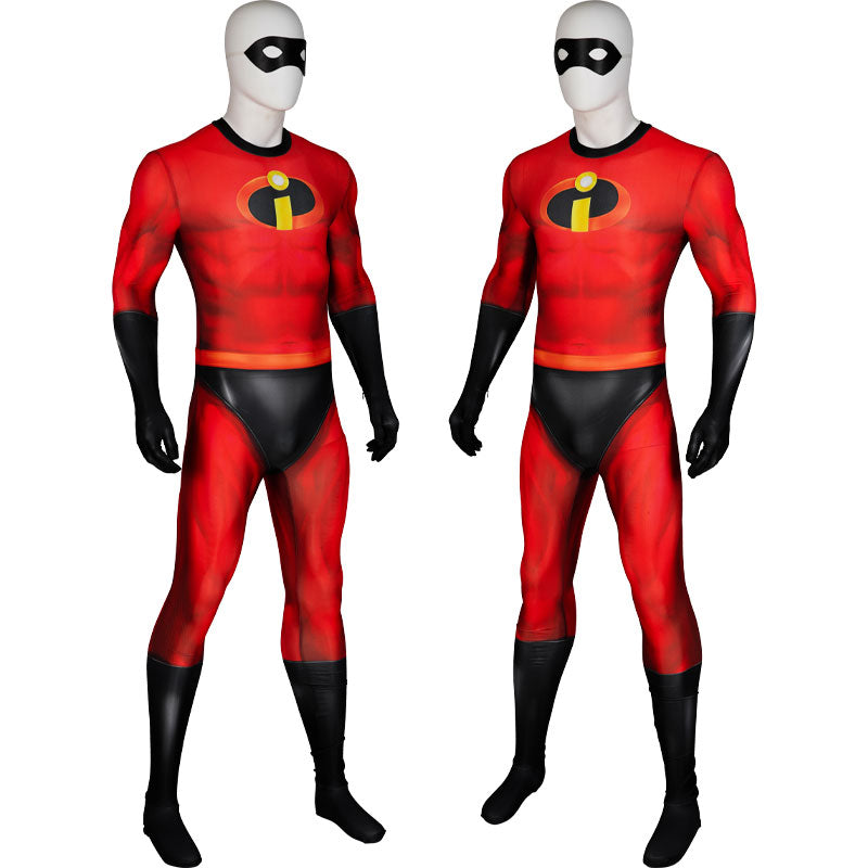 Incredibles 2 Mr.Incredibles Jumpsuit Cosplay Costumes