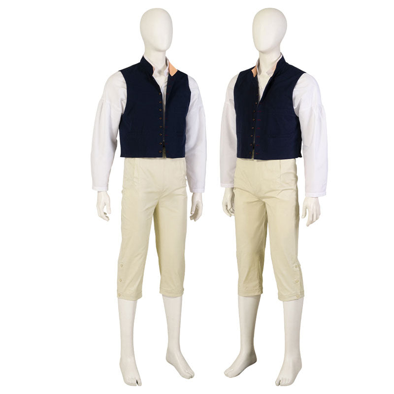 The Little Mermaid 2023 Prince Eric Cosplay Costume