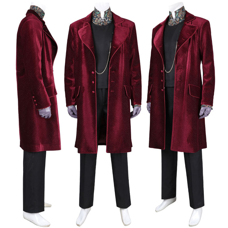 Charlie and the Chocolate Factory Willy Wonka Cosplay Costumes