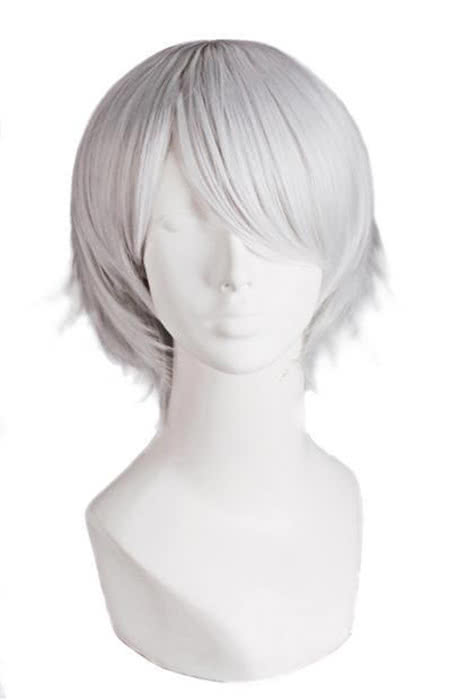 30cm Sliver Grey Inu x Boku SS Miketsukami Soushi Cosplay Wig