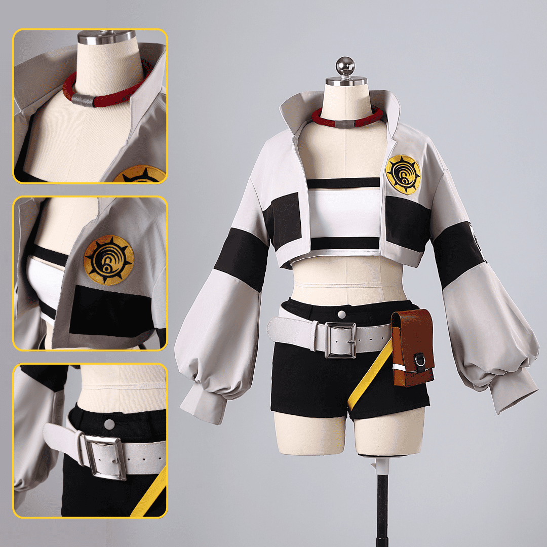 omgcos Gachiakuta Riyo Reaper Halloween Uniform Cosplay Costume
