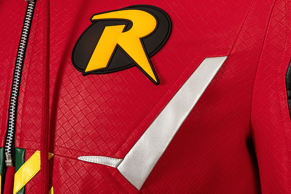 Batman Gotham Knights Robin Battle Suit Top Cosplay Costumes