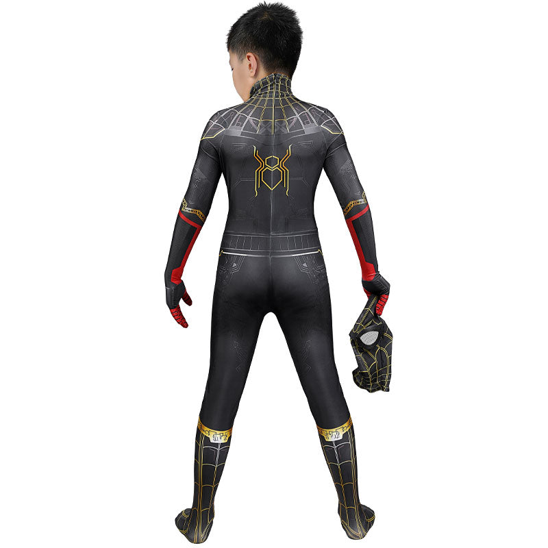 Spider-Man 3 No Way Home Peter Parker Kids Jumpsuit Costumes