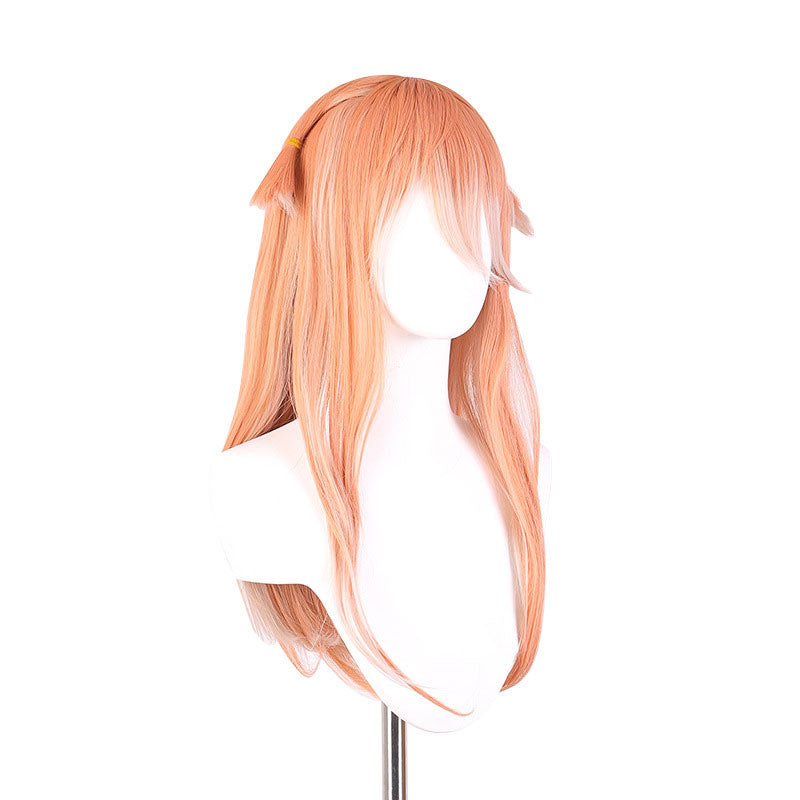 Genshin Impact Yanfei Pink Long Cosplay Wigs
