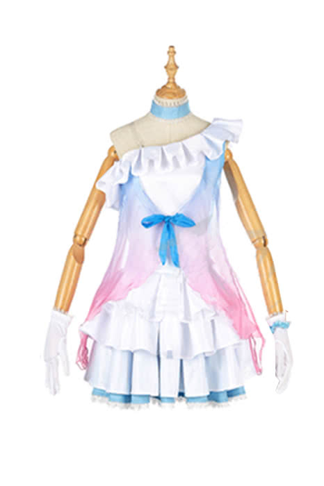 Love Live! Yume No Tobira Nozomi Tojo Blue Anime Coaplay Dress