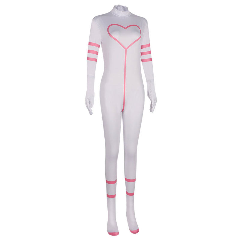 Hazbin Hotel Angel Jumpsuit Cosplay Costumes