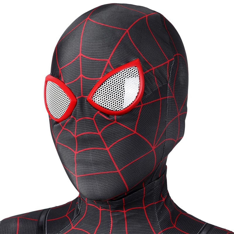 Spider-Man PS5 Miles Morales Suit V2 Kids Jumpsuit Cosplay Costumes