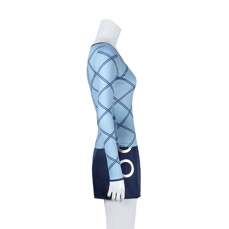One Piece Live Action Season 2 Nami Blue Cosplay Costumes