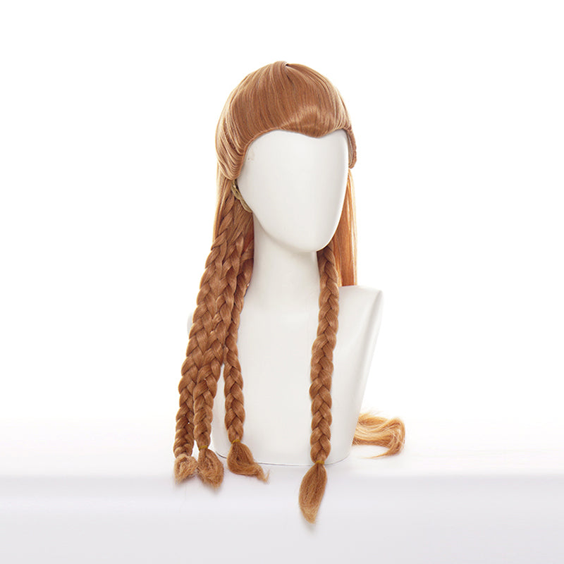 Genshin Impact Aloy Brown Halloween Cosplay Wigs