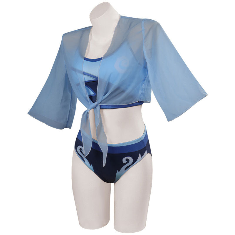 Valorant Jett Swimsuit Cosplay Costumes