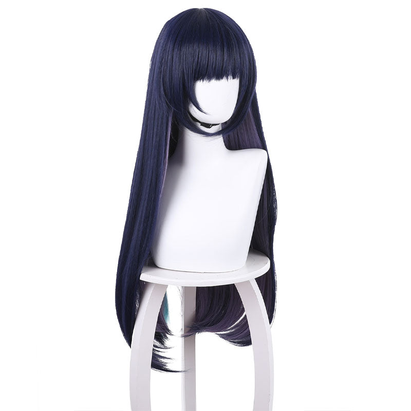 Genshin Impact Yun Jin Long Dark Purple Cosplay Wigs