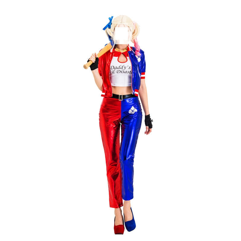 Suicide Squad Harley Quinn Jacket Fullset Cosplay Costumes